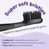 Burst Curve Sonic Electric Toothbrush for Adults, Slim Travel Toothbrush with Cover and Ultra Soft Bristles