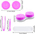 VOCOOL 16 Pcs Portable Contact Lens Tools Set, Mini Eye Contact Case Box with Inserter/Remover and Tweezer for Travel