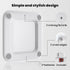 Digital Bathroom Scale for Body Weight, Accurate Weight Scale up to 440lbs, Sturdy Tempered Glass, LED Display