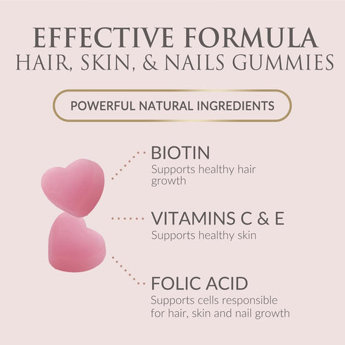 Gummies Gummy 5000 B12, 120 Gummies Hair Vitamins - Sugar Free Hair Growth Support with Biotin mcg Per Serving, Vitamin