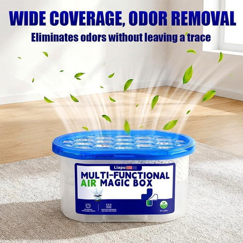 Liapu (2) Air Purifying Box - Multi-Functional Odor Eliminator with Wide Coverage, Perfect for Removing Smells in Home