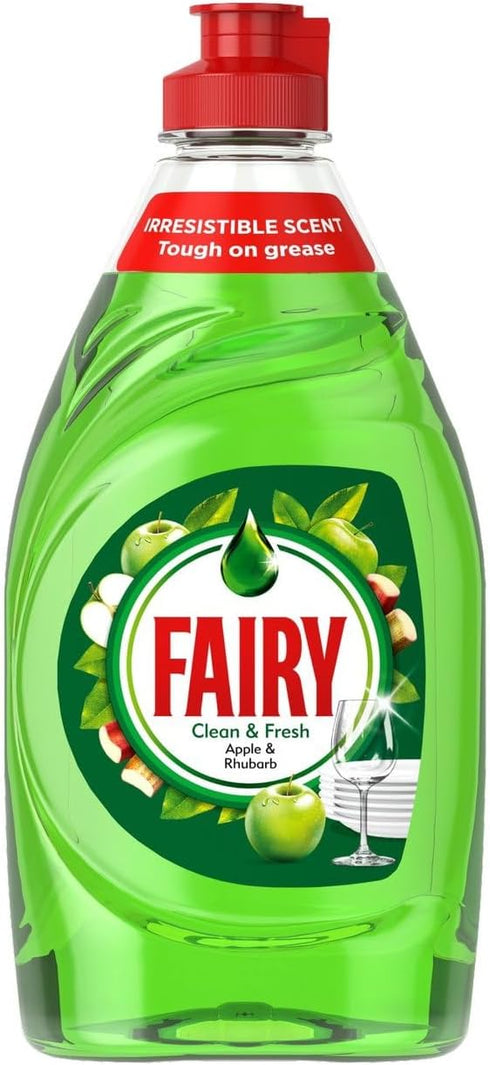 Fairy Clean & Fresh Washing Up Liquid, Apple, 320ML