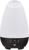 HealthSmart Essential Oil Diffuser, 500ML Tank, Cool Mist Humidifier, Aromatherapy, 7 LED Light Colors, White