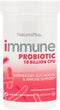 Natures Plus Immune Probiotic - 30 Capsules, 10 Billion CFU, with Prebiotic Fiber, Non-GMO, Vegan, Gluten Free - 30
