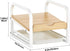 Laundry Detergent Holder Liquid Laundry Detergent Riser and Stand with Drip Tray for Laundry Room Organization