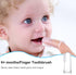 6 in 1 Baby Training Toothbrush Set, Infant to Toddler Oral Care Toothbrush, Food Grade Silicone, Extra Soft Bristles,
