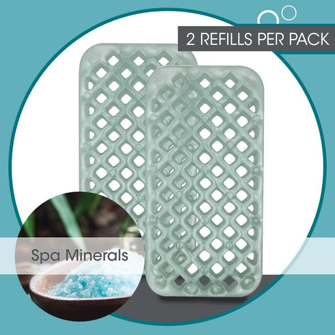 Fresh Products myfreshe Plug-in Air Freshener, No Heat, No Glass, Dry Fragrance Refills, Made in the USA - 2 pack