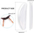 2.5mm Eyeglasses Air Bag Stick on Silicone Nose Pads - Upgrade 10 Pairs for Plastic Frame, Anti-Slip
