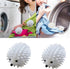 2pcs Silicone Hedgehog Laundry Balls - Anti-tangling and Stain-Removing Laundry Balls for Washing Machines