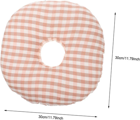 MAGICLULU Ear Hole Pillow for Elderly Nursing Portable Side Sleeping Pillow with Ear Hole Soft Memory Foam for Office