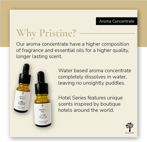 PRISTINE Top 4 Hotel Blend Essential Oils Set - 4 Pcs for Home Diffuser, Aromatherapy Fragrance (English Country Inn,