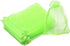 100Pcs Organza Bags, 4x6 Inch Sheer Drawstring Gift Bags, Light Green Organza Jewelry Pouches for Wedding Party Favor