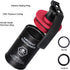 Portable Pill Box Aluminum Alloy Waterproof Small Organizer, Keychain Gadget for Travel