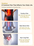 Kitusi Sciatica Pain Relief Devices Deep Tissue Massager with Multi-Mode Technology, Heat & Light, Targeted Relief