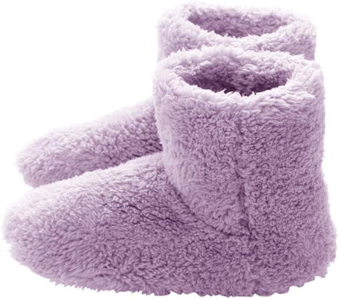 Winter Foot Warmer Shoes Soft Electric Heating Snow Boots USB Washable Skiing