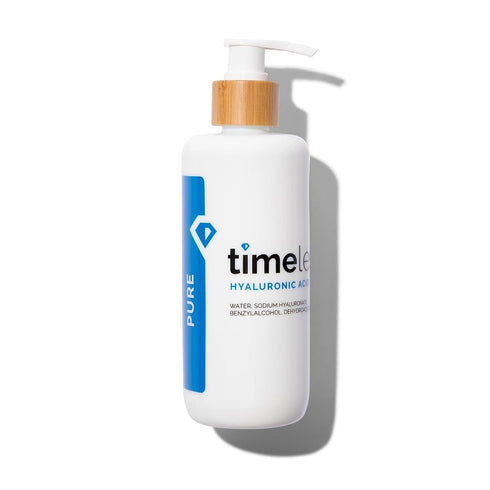 Timeless Skin Care 100% Pure Hyaluronic Acid Serum, Fragrance-Free Hydrating Face Serum, 8 oz