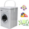 Laundry Detergent Powder Storage Box, Portable Cute Tapes Stationery Socks Container Organizer