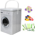 Laundry Detergent Powder Storage Box, Portable Cute Tapes Stationery Socks Container Organizer