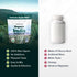 Opportuniteas Organic Inulin Powder - Prebiotic Fiber from Blue Agave for Digestion, Regularity & Gut Health - 6 oz