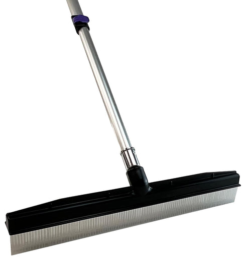 Room Groom PET Carpet Rake and Groomer with Adjustable 54" Handle, Pack of 2 for Rugs and Turf