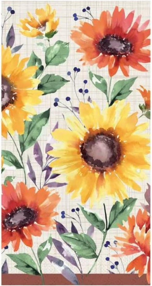 Fall and Winter Hand Towels for Bathroom - 3 Ply Disposable Paper Towels for Kitchen, Thanksgiving Christmas Holiday