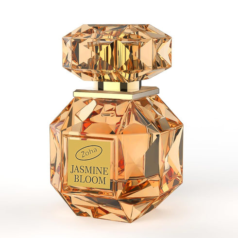 Zoha Jasmine Bloom - Jasmine Perfume for Women and Men, Alcohol Free Fragrance Oil Mist, 30ml Spray