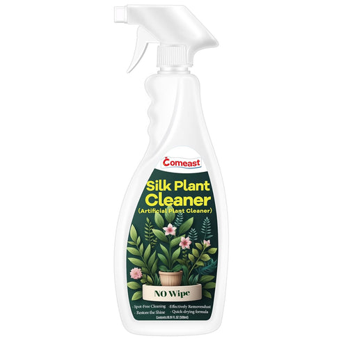 Silk Plant Cleaner Spray No Wipe, Artificial Plant Cleaner and Dust Remover, 16.91 Fl Oz