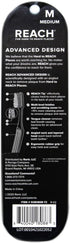 Reach 3 Count (Pack 2) 6 18087 Advanced Design Medium Toothbrushes, Colors May Vary, of Total Toothbrushes