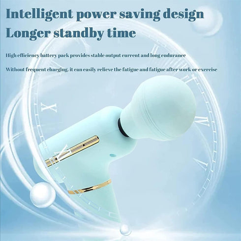 LIPPSY 4 Massage Gun, Muscle Massage Gun Deep Tissue Massager, Handheld Deep Tissue Muscle Massager with Adjustable