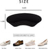 Heel Grips Liner Cushions Inserts for Loose Shoes Self-Adhesive Soft Heel Cushion Pads for Heel Pain Relief Bunion Callus Prevent Heel Slip and Blister