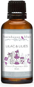 Blue Lilac & Lilies Premium Grade Fragrance Oils by Barnhouse - for Candle, Soap Making, 30ML