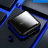 Small Waterproof Pill Box Organizer, Travel Portable Pocket Medicine Holder for Vitamins Medication, Black
