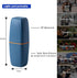 Travel Toothbrush Case and Holder, Portable Toothpaste Storage Cup for Camping, School, Business Trip, Bathroom (Dark