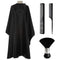 Nylon Waterproof Professional Haircut Cape with Snap Closure - Salon Cape, Barber Cape, Hair Cutting Cape, Hairdressing
