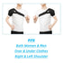 Injury Recovery Compression Support Sleeve Shoulder Brace, Sleeve Wrap for Shoulder Stability, for Torn Rotator Cuff, Dislocation, Tendonitis, Sprain, Arthritis, Pain Relief, Fits Left and Right Arm, Men & Women(Right)