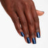 OPI Nail Lacquer, Opaque Dark Blue Purple Shimmer, Chip Resistant, Vegan, Fast Drying