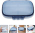 WEKAMOS 7-Compartment Portable Large Capacity Pill Organizer Waterproof Weekly Medicine Case Travel Storage Dispenser