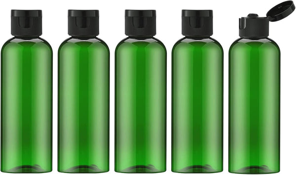 LISAPACK 3.4 oz Travel Bottles for Toiletries, Plastic Travel Size Containers for Shampoo Conditioner TSA Approved