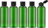 LISAPACK 3.4 oz Travel Bottles for Toiletries, Plastic Travel Size Containers for Shampoo Conditioner TSA Approved