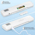 YourMate UVC Toothbrush Case for Travel and Household, Power by AA Battery or USB-C Cord, White