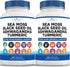 Sea Moss 3000mg, Black Seed Oil 2000mg, Ashwagandha 1000mg, Burdock 1000mg Root Mineral Support - 120 Count