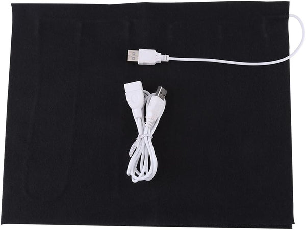 Walfront 5V USB Electric Heating Pad for Pet Clothes and Bed Warmer