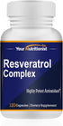 Resveratrol Complex, Potent Antioxidants, 120 Capsules, 60 Days Supply