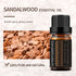 GREENSLEEVES Rose Sandalwood Essential Oil Set, 2 x 10ml Pure Plant-Based Fragrance Oil for Aromatherapy, Diffuser,