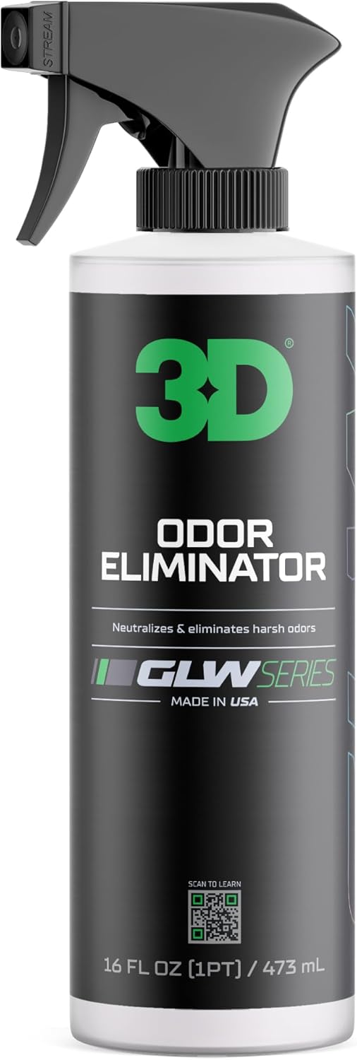 3D Odor Eliminator, GLW Series Ultra Powerful Air Freshener, Long Lasting Odor Relief, Fresh Scent, 16 oz