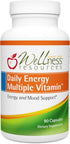 Wellness Resources Daily Energy Multiple Vitamin, 100% Coenzyme B Vitamins, 90 Capsules