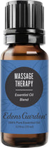 Edens Garden Massage Therapy Essential Oil Blend - 100% Pure Premium Grade, Natural, Therapeutic, Aromatherapy, 10 ml