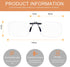 FONHCOO Clip-on Blue Light Blocking Glasses - Night Driving Sunglasses 2 Pack, Lens over Prescription Glasses for Women