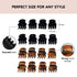 Kitsch Hair Clips for Women, Recycled Plastic Small Claw Clips & Mini Clips, 16 pcs (Tortoise & Black)
