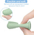 Baby Toothbrush Set, 6 Pcs Soft Infant Finger Toothbrush with 6 Boxes, Silicone Baby Tooth Brush for 0-12 Months
